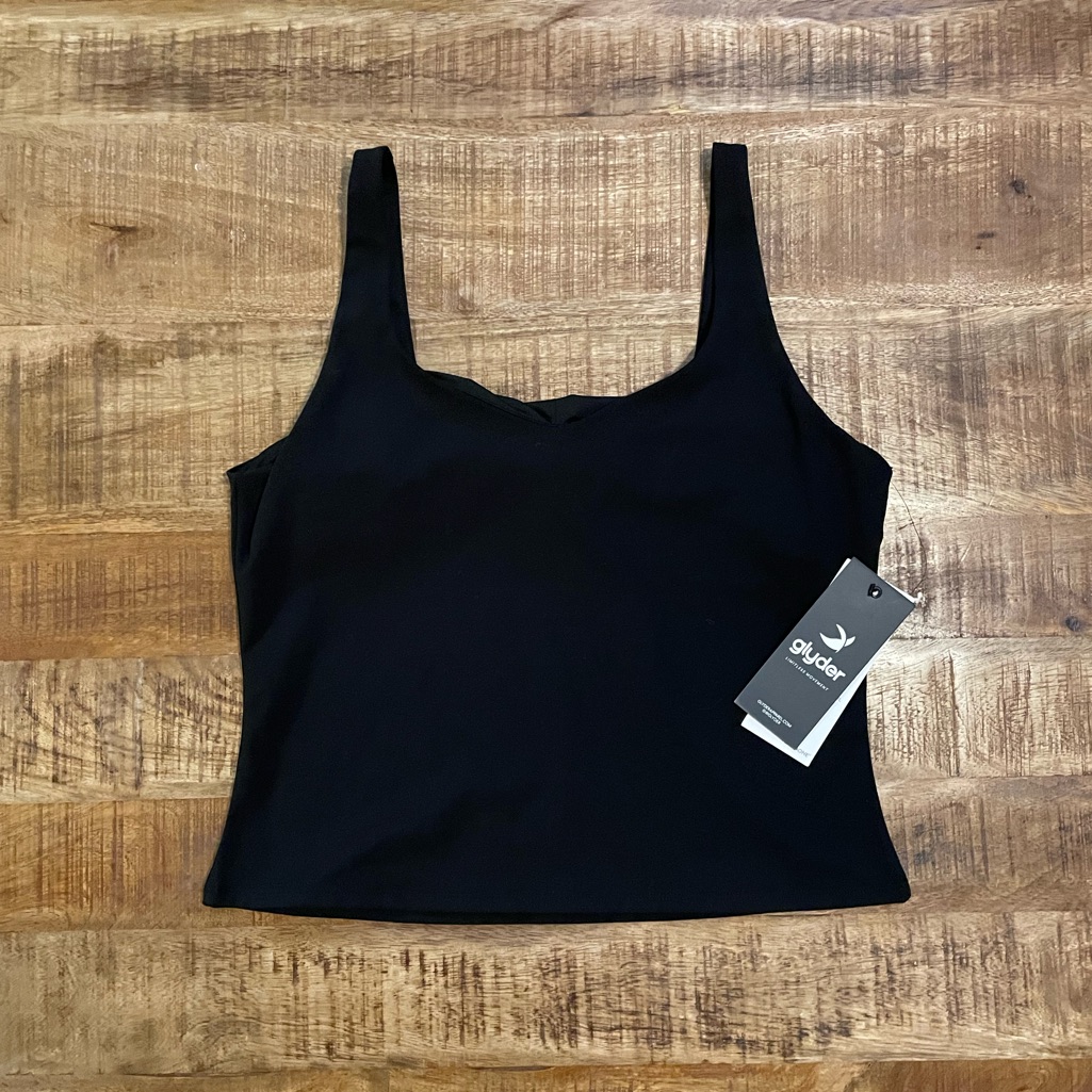 Nwt Glyder Sculpt Skimmer In Black